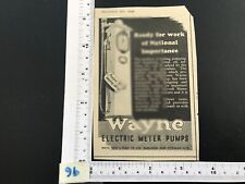 Wayne electric meter for sale  BOGNOR REGIS