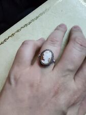 Cameo shell ring for sale  BUCKLEY