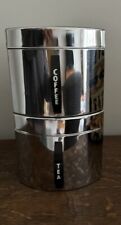 Kromex chrome canisters for sale  Evanston