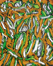 Abstraction green silver for sale  Northfield