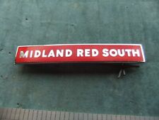 Midland red badge for sale  CHRISTCHURCH