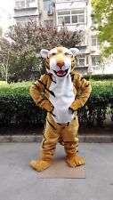 Plush Tiger Mascot Costume Suit Cosplay Party Game Dress Outfit Halloween Adult for sale  Shipping to South Africa