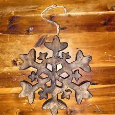 Inch wooden snowflake for sale  Cadiz
