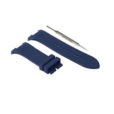31mm Niebieski gumowy pasek do zegarka pasuje do Armani Exchange AX1041 AX1084 AX1108 + narzędzie na sprzedaż  Wysyłka do Poland