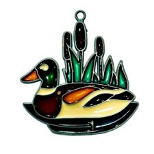 Stained glass mallard for sale  Pine Bluff