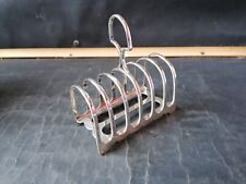 Vintage Silver Plate 6 Section Toast Rack, Dated 1945 for sale  SWINDON