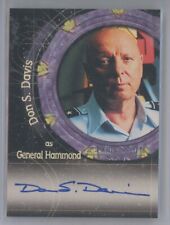 Don S. Davis 2004 Rittenhouse Stargate SG1 autógrafo #A44 General Hammond comprar usado  Enviando para Brazil