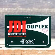Radial Engineering JDI Duplex Jensen Equipado Passivo Estéreo DI com Caixa #1262869 comprar usado  Enviando para Brazil