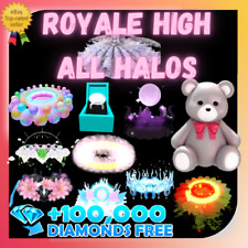 ROYALE HIGH - HALO & ACCESSORIES & SET &  DIAMONDS - RH |(RESTOCKED)| , used for sale  USA