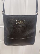 KATE SPADE Southport Avenue Cora Black Pebbled Leather Crossbody Bag for sale  Shipping to South Africa