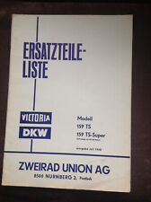 Riginal ersatzteilliste victor gebraucht kaufen  Kulmbach