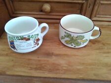 Vintage soup mugs for sale  ROSSENDALE