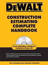 Dewalt construction estimating for sale  San Diego