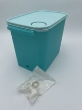 Used, Tupperware Refrigerator Beverage Water Dispenser 8.7L  2.2 Gallon Aqua New for sale  Shipping to South Africa