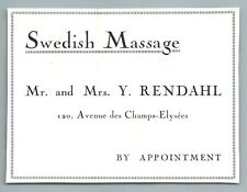 1926 massage suedois d'occasion  Viry-Châtillon