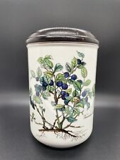 Villeroy & Boch Botanica Storage Jar Canister Porcelain Luxembourg 6.75”, used for sale  Tampa