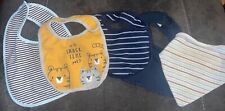 Lot Of 5 Baby Boy Bibs, Multiple Brands for sale  Shipping to South Africa