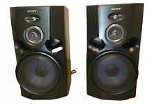 Sony SS-MG110 Bookshelf Speakers 8 Ohms Pair Of Wood Stereo Speakers Black for sale  Shipping to South Africa