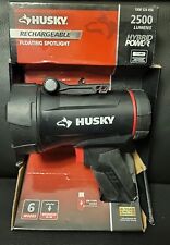 Husky Rechargeable Floating Spotlight Flashlight 2500 Lumens Waterproof 6 Modes for sale  Shipping to South Africa