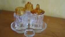 Vintage glass cruet for sale  NEWCASTLE UPON TYNE