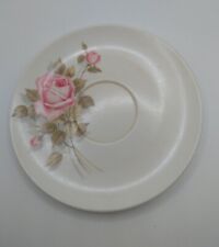 Vintage Melmac Dinnerware 6” Saucer Pink Rose 8204-6 Boonton Molding Co. for sale  Shipping to Canada