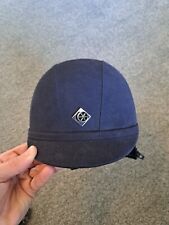 navy riding hat for sale  LEICESTER