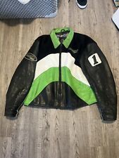 Chaqueta de Motocicleta de Carreras Kawasaki Ninja de Colección 2XL Rara Callejera Verde segunda mano  Embacar hacia Argentina