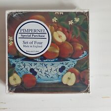 Pimpernel coasters apples for sale  KETTERING