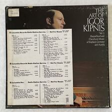 El Arte de Igor Kipnis Vol.2 Clavicordio y Clavicordio Música de Inglaterra, Alemania segunda mano  Embacar hacia Argentina