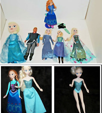 Bonecas Frozen da Disney; Lote 9 de bonecas com acessórios originais e adicionais, usado comprar usado  Enviando para Brazil
