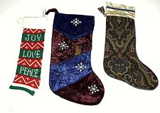 Assorted christmas stockings for sale  Stuart