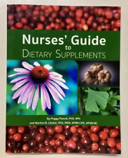 Guía de enfermeras de suplementos dietéticos de Peggy Piascik & Martha Libster SC 2018 segunda mano  Embacar hacia Argentina