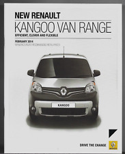 Renault kangoo van for sale  UK