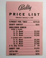Bally operator price for sale  Collingswood