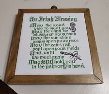 framed irish blessing for sale  Grand Junction