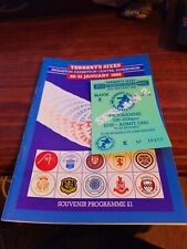 Ticket programme tennents for sale  DUNBAR