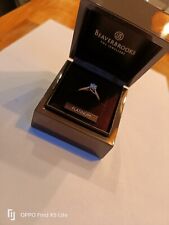 Beaverbrooks platinum diamond for sale  BANBURY