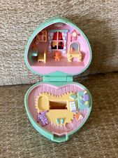 Used, Vintage 1991 Heart Shaped Polly Pocket - Midge’s Bedtime for sale  Shipping to South Africa