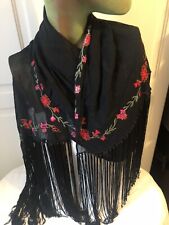 Long black scarf for sale  ORPINGTON