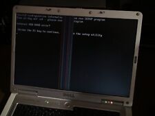 Computadora portátil Dell Inspiron 6000 15" Celeron M 1,30 GHz 512 MB RAM daños en la pantalla segunda mano  Embacar hacia Argentina