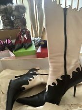 Tropeziennes heeled boots d'occasion  Expédié en Belgium