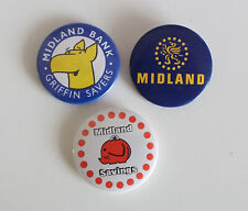Midland bank badges for sale  HUNTINGDON