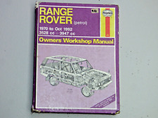 Range rover 1970 for sale  MACCLESFIELD