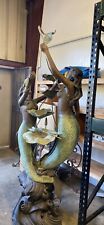 Pair bronze mermaid for sale  Martinez
