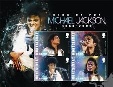 Montserrat - 2010 Michael Jackson in Memoriam - Sheet of 4 Stamps - MNH for sale  Shipping to South Africa