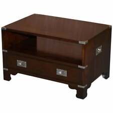 RRP £2400 KENNEDY HARRODS LONDON MILITARY CAMPAIGN TELEVISION STAND DRAWERS TV for sale  Shipping to South Africa