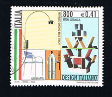Italia francobollo design usato  Prad Am Stilfserjoch