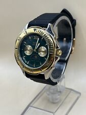 Usado, Guess Waterpro Moon Phase relógio masculino prata ouro dois tons data dia nova bateria comprar usado  Enviando para Brazil