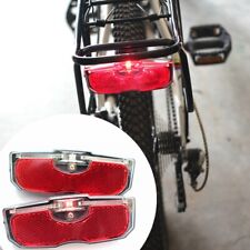 Luz trasera trasera roja de seguridad para bicicleta bicicleta bicicleta para portaequipajes herramienta de portaequipajes segunda mano  Embacar hacia Mexico
