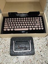 Máquina de escrever KnewKey RYMEK estilo mecânico retrô. Teclado com fio e sem fio ROSE/GLD, usado comprar usado  Enviando para Brazil